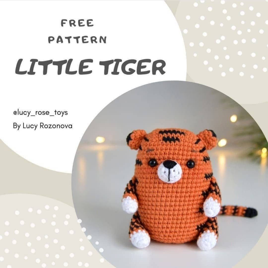 free pattern listtle tiger