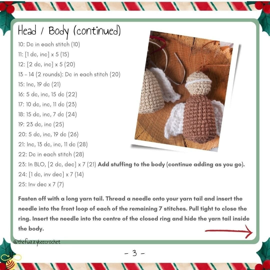 free pattern to make one angel