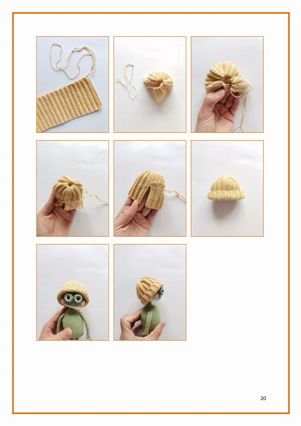 Frog Waffle Amigurumi pattern