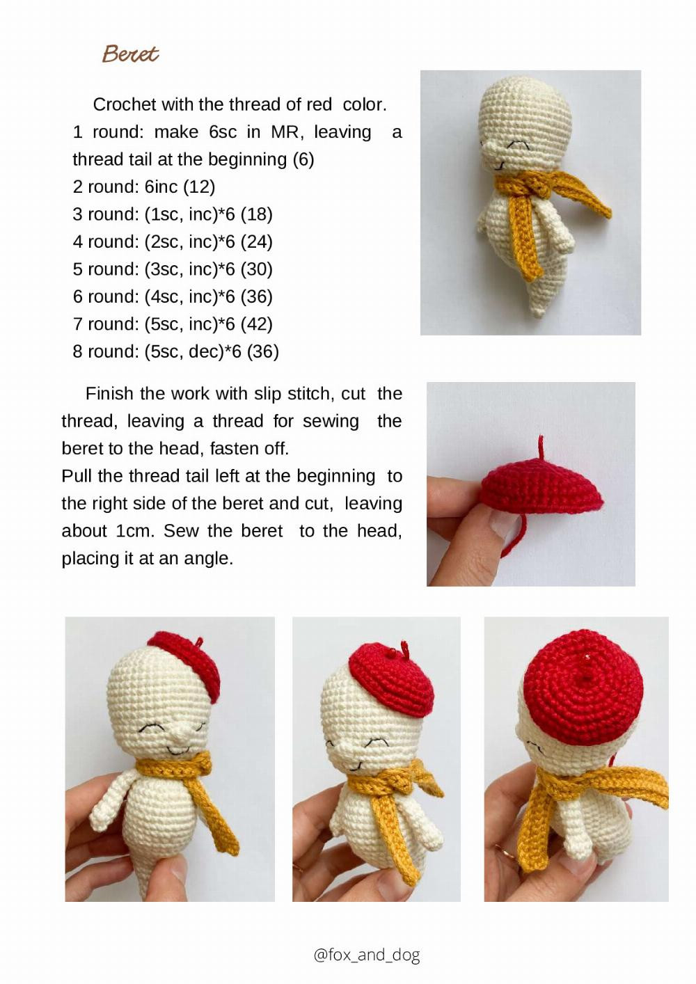 Ginny, the wizard crochet toy pattern