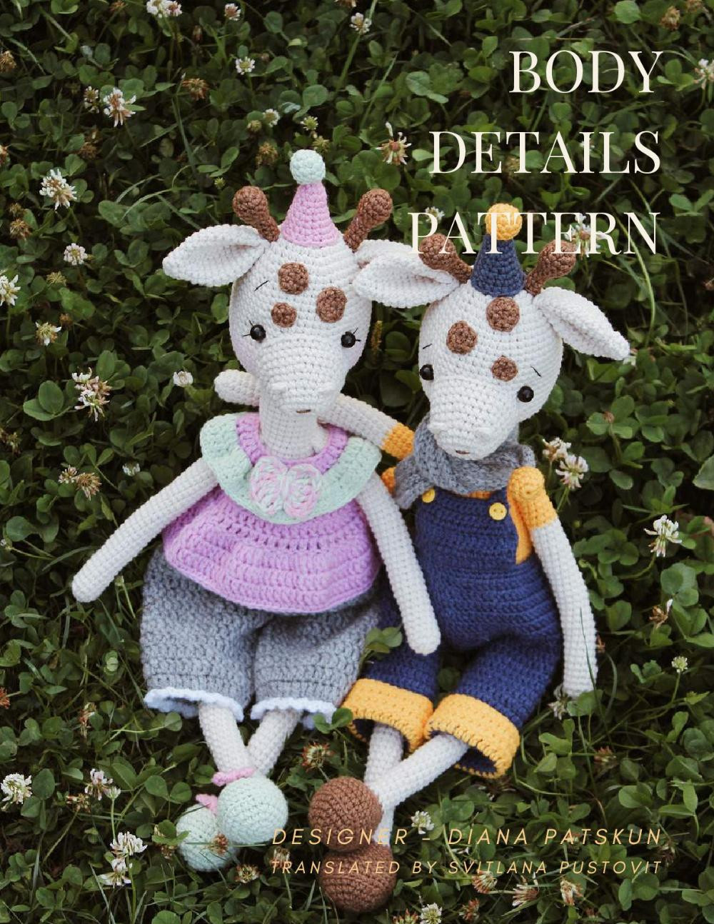 GIRAFFES JOSEPHINA & CHARLIE CROCHET PATTERN