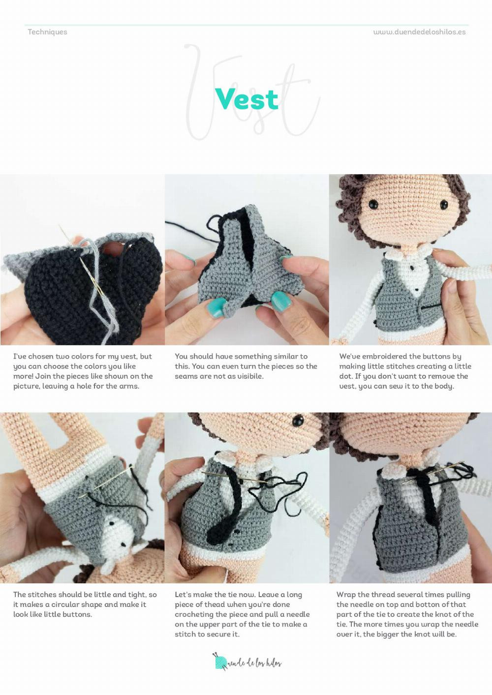 GROOM CROCHET PATTERN