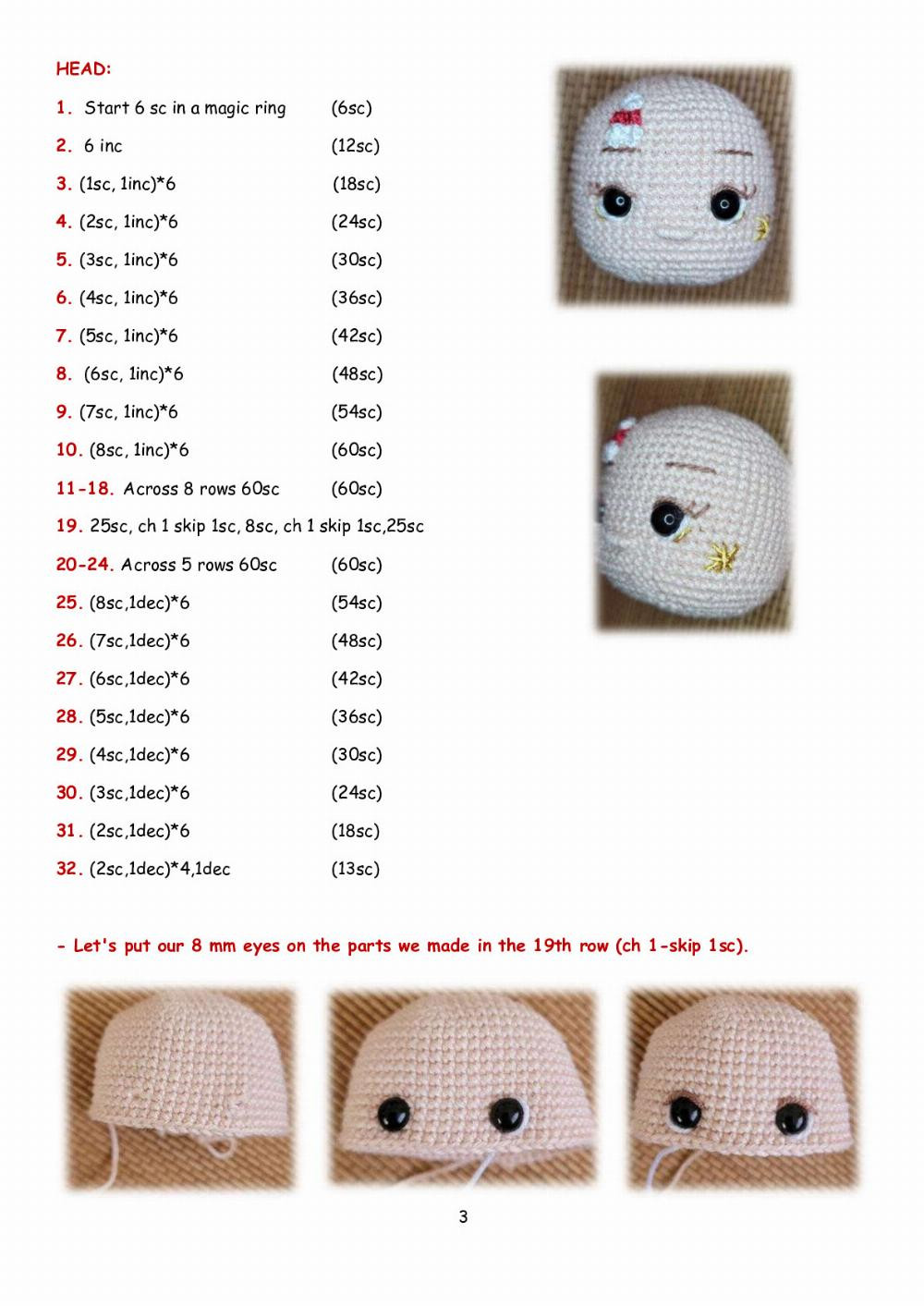 gwen doll crochet pattern