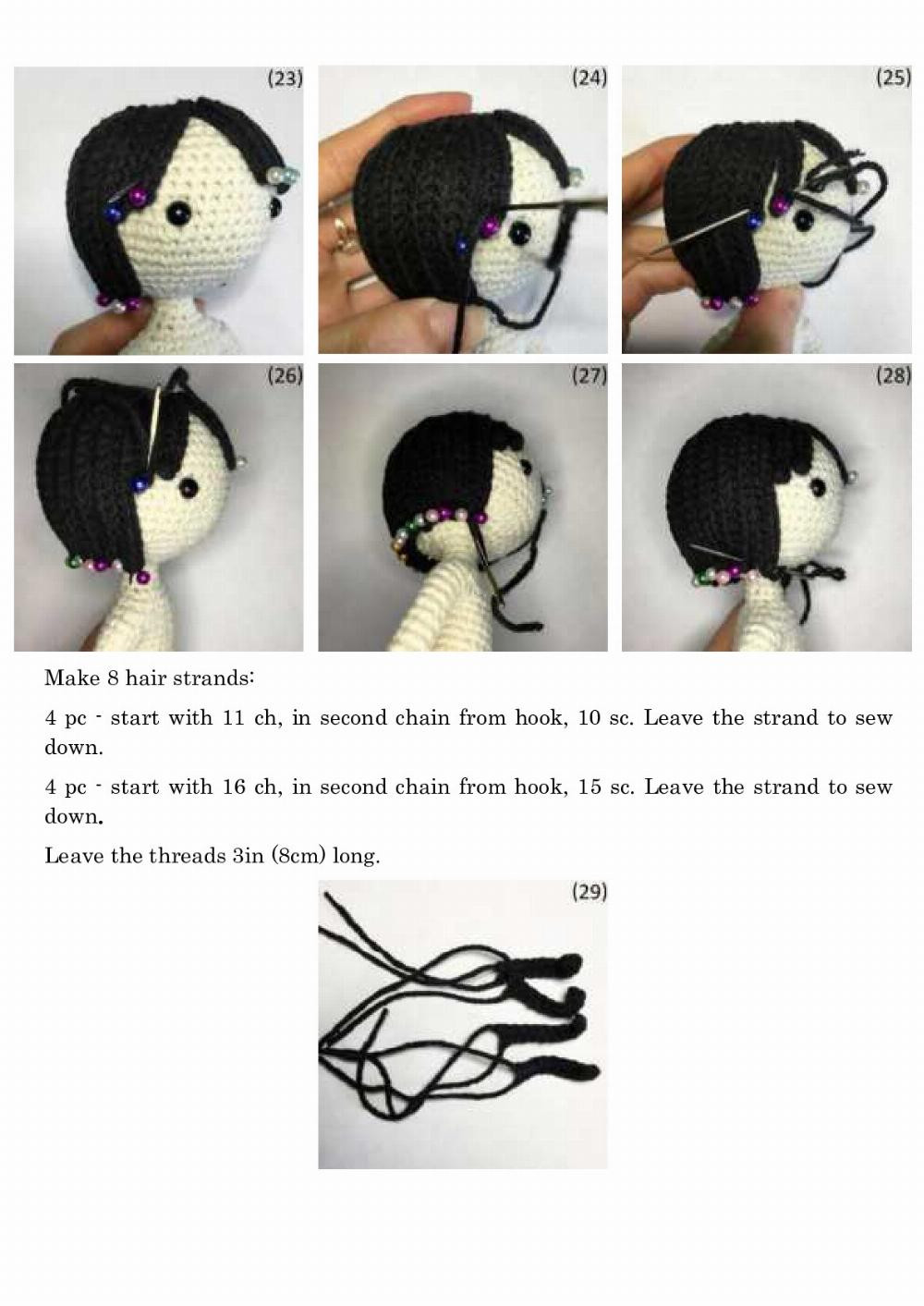 Harry Doll Step-by-step lesson