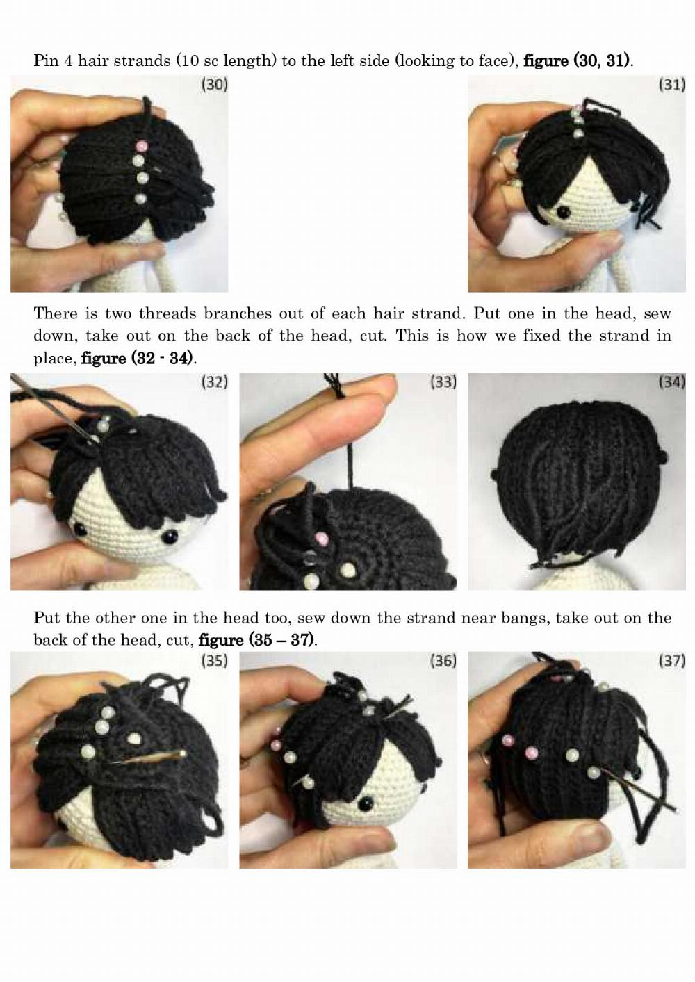 Harry Doll Step-by-step lesson