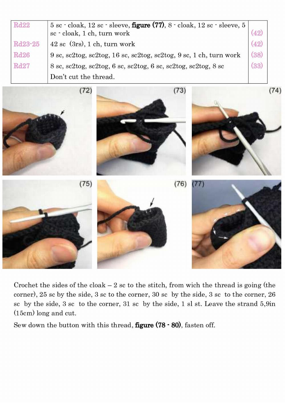 Harry Doll Step-by-step lesson