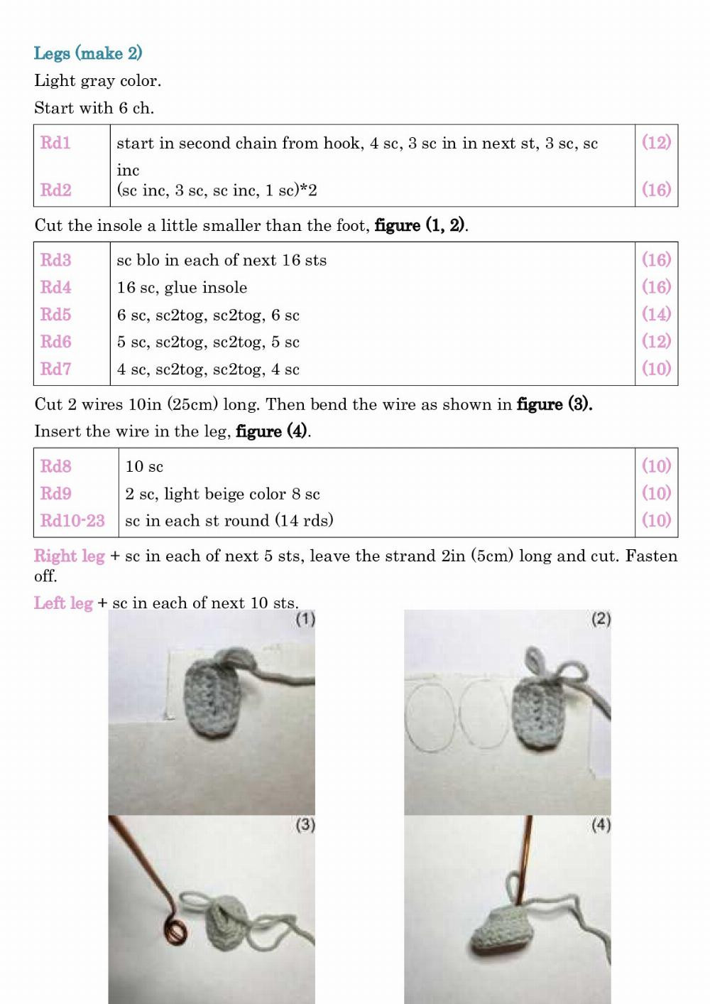 Harry Doll Step-by-step lesson