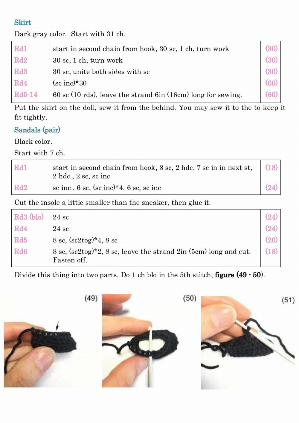 Harry Doll Step-by-step lesson