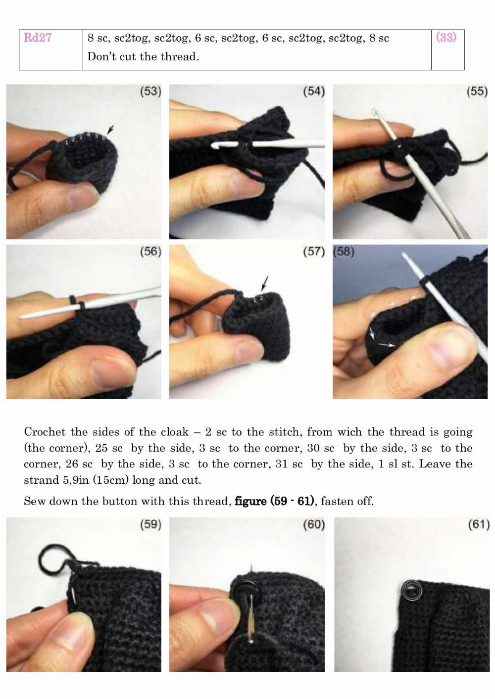 Harry Doll Step-by-step lesson