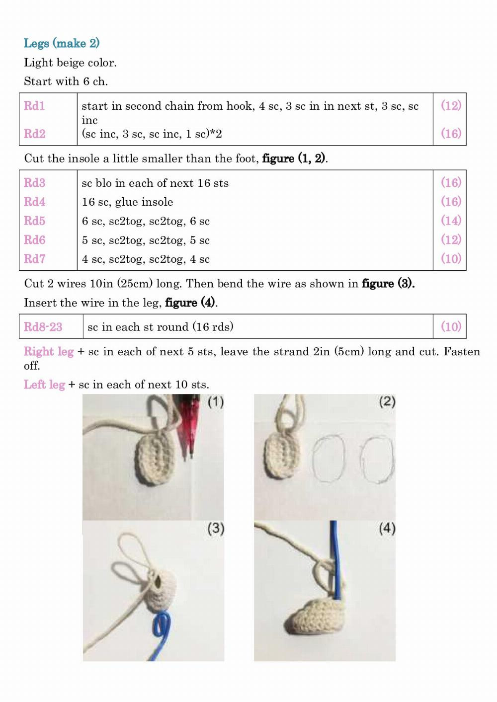 Harry Doll Step-by-step lesson