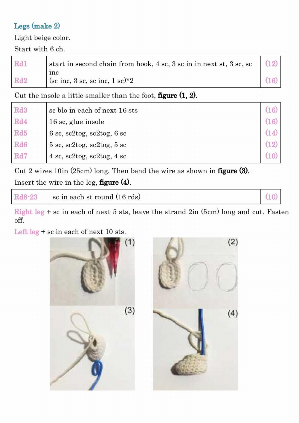 Harry Doll Step-by-step lesson