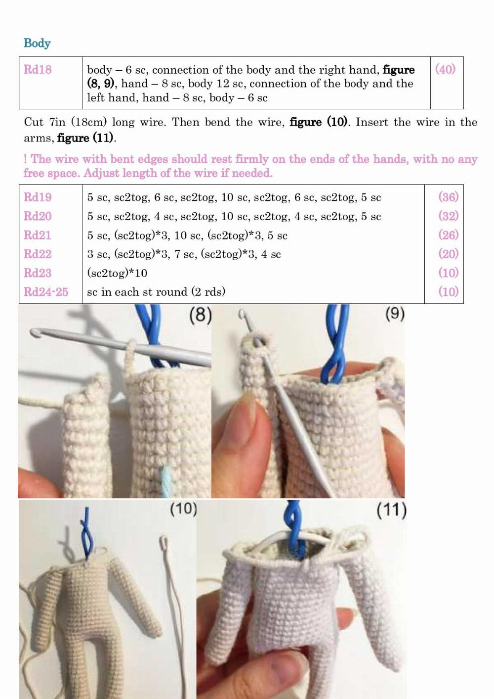 Harry Doll Step-by-step lesson