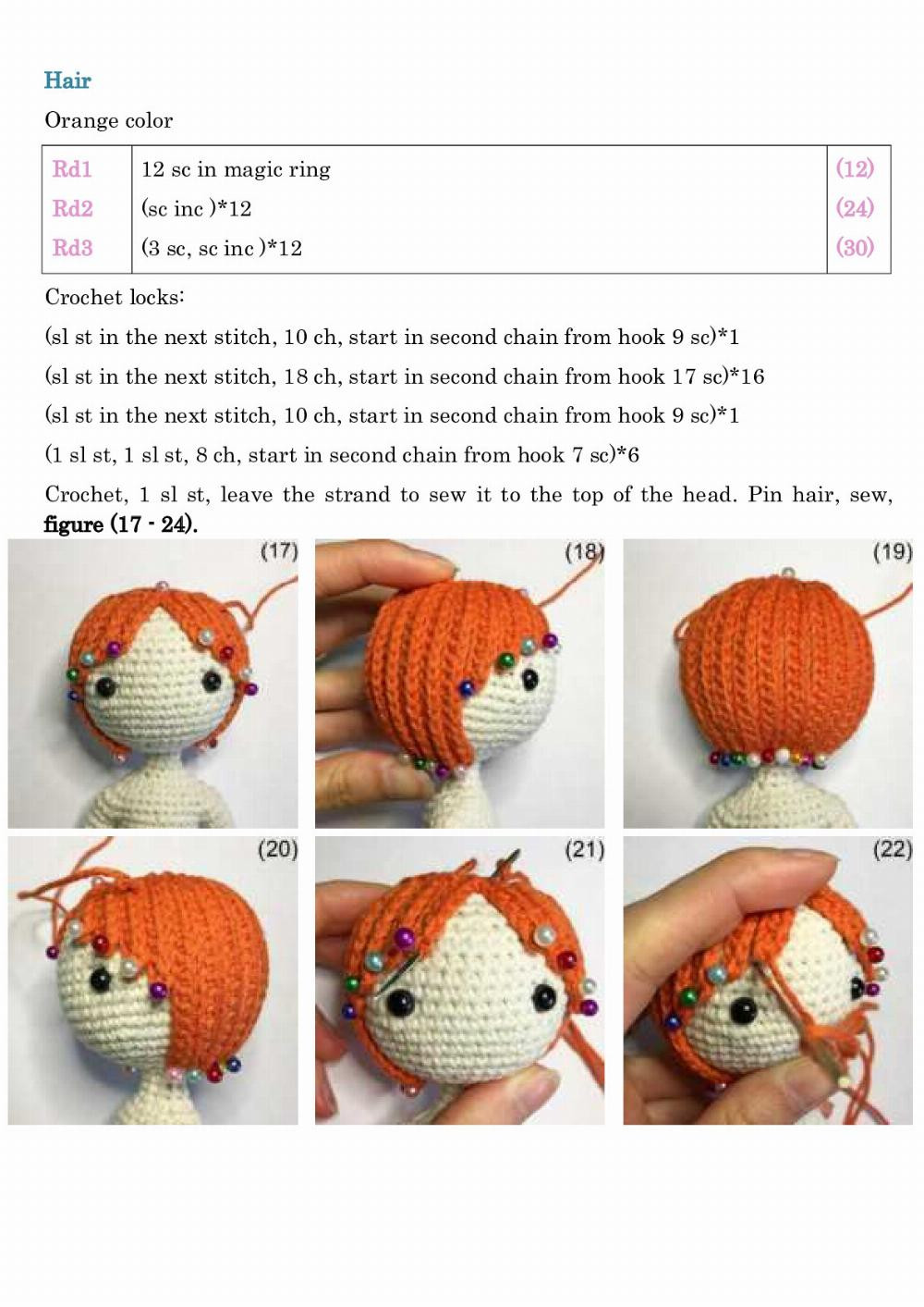 Harry Doll Step-by-step lesson