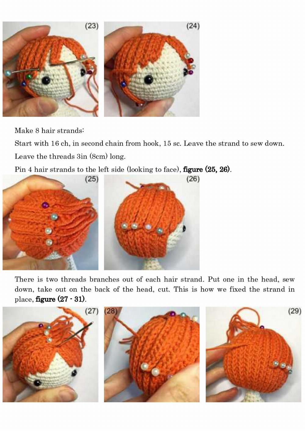 Harry Doll Step-by-step lesson