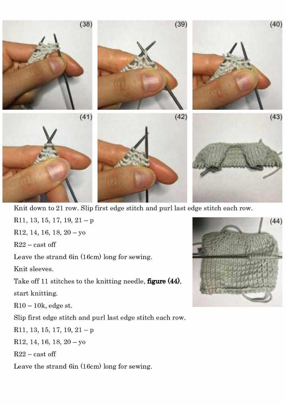 Harry Doll Step-by-step lesson