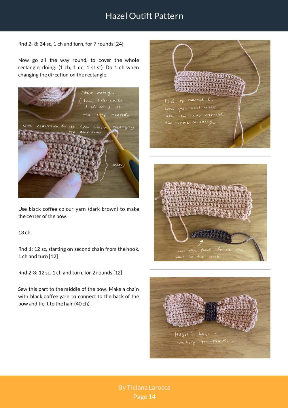 Hazel Crochet Doll Pattern