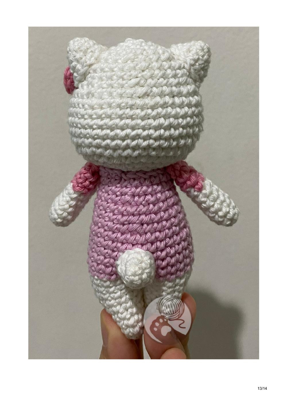 hello kitty amigugumi crochet free pattern