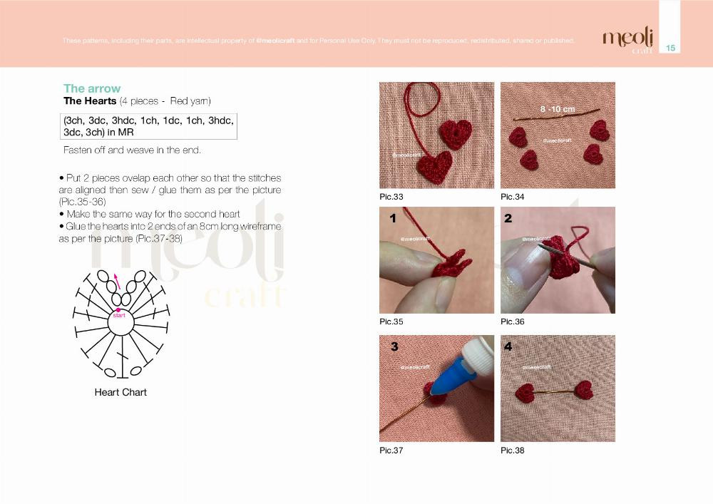 hi i'm cupid crochet pattern