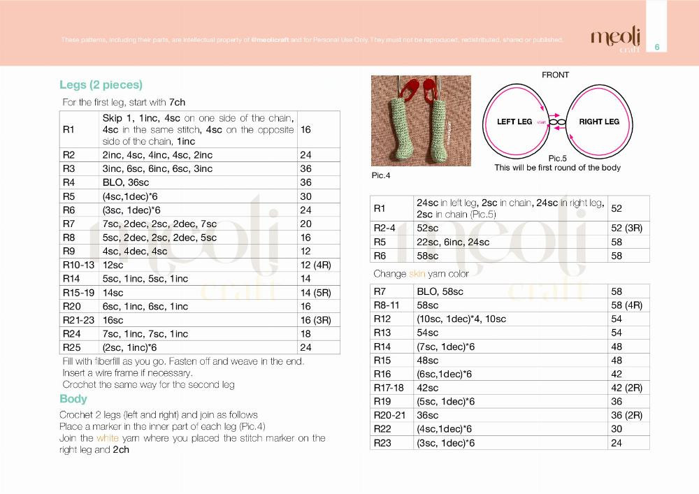 hi i'm cupid crochet pattern