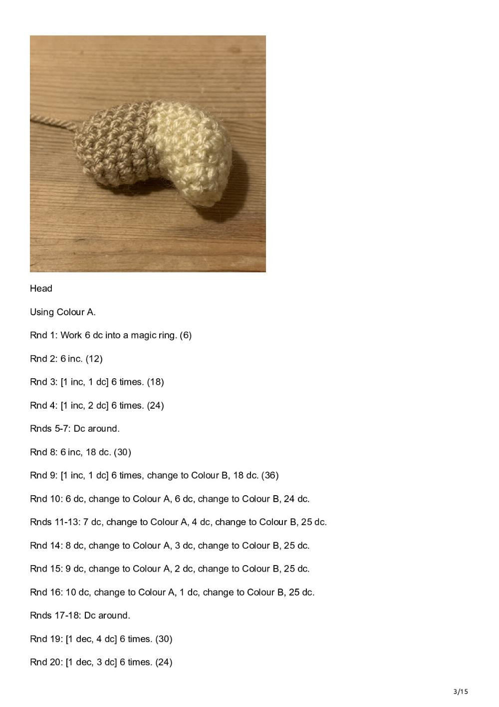 How to Crochet an Amigurumi Corgi Pattern