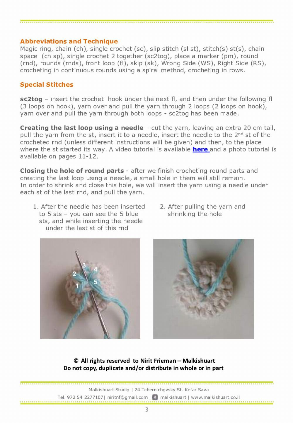 how to crochet pattern duby the bear