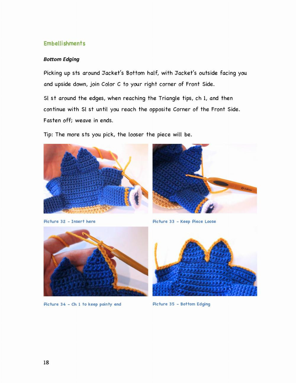 Human Beast Amigurumi crochet pattern