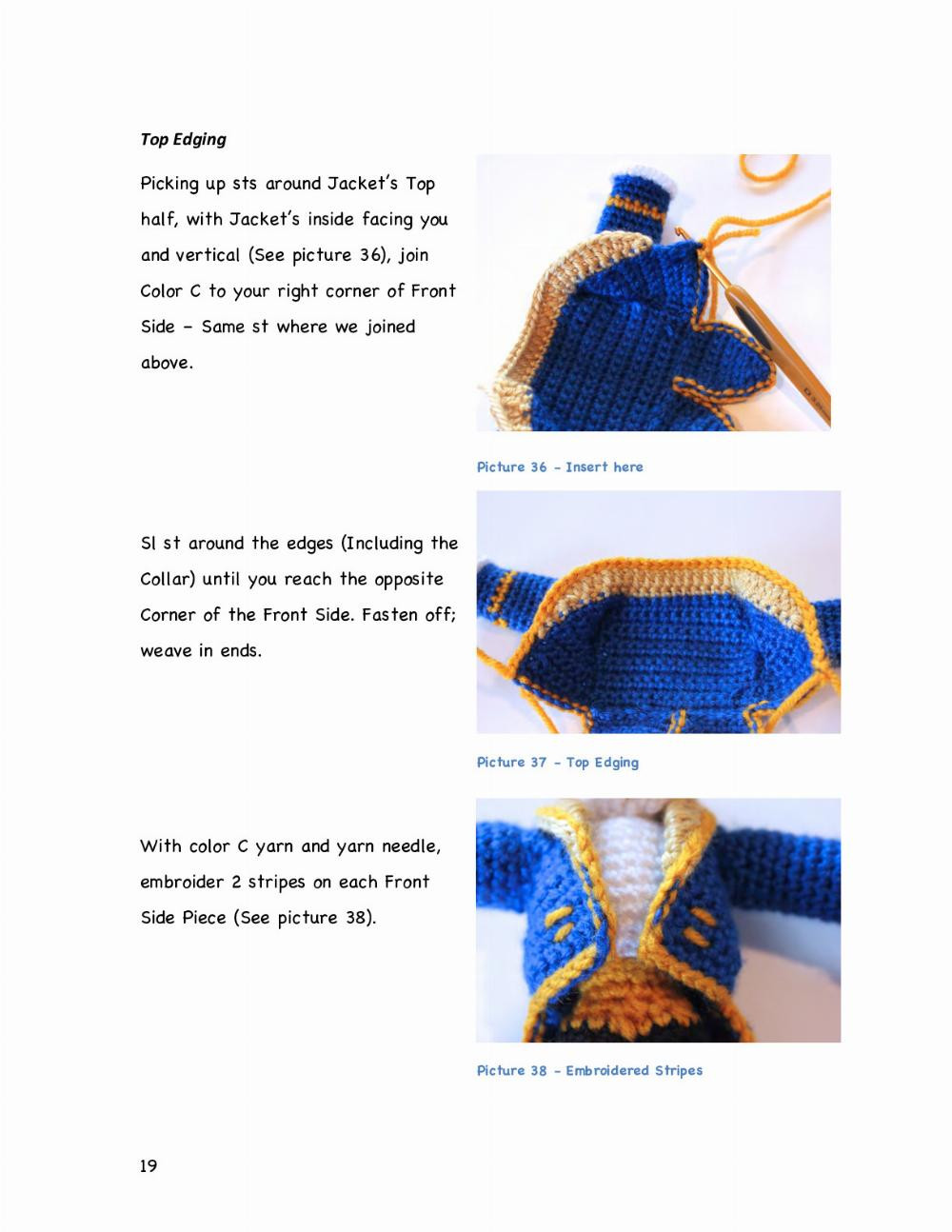 Human Beast Amigurumi crochet pattern