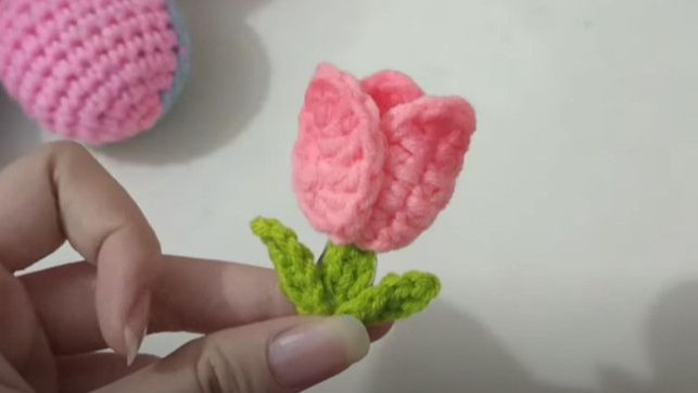 hướng dẫn móc crochet tulip hair