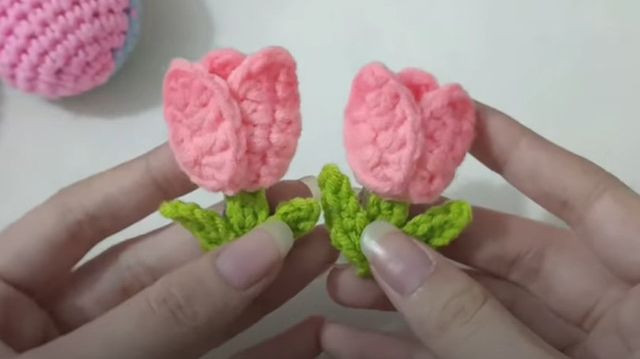 hướng dẫn móc crochet tulip hair