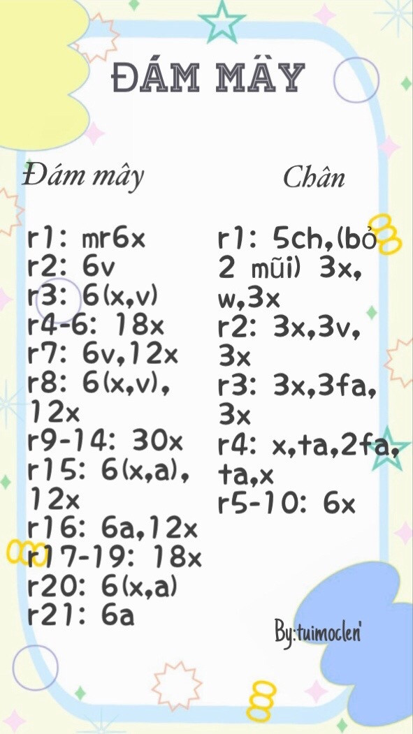 Hướng dẫn móc đám mây