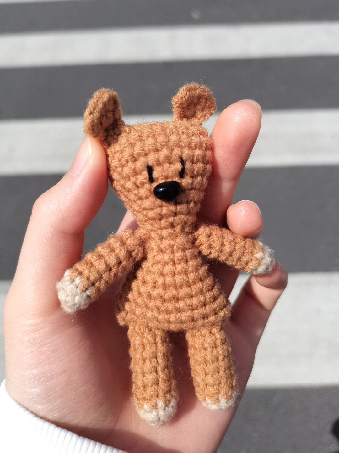 Hướng dẫn móc gấu nâu teddy bear