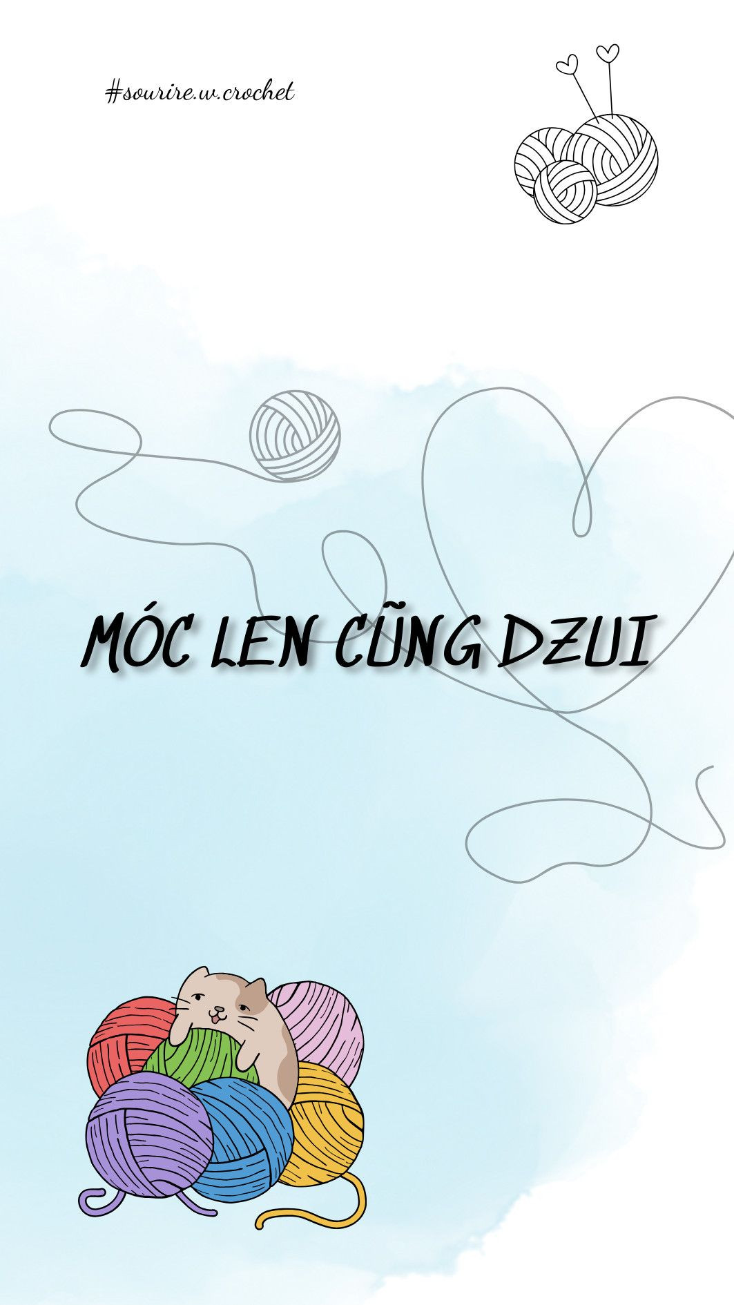 hướng dẫn móc hoa gắn bút