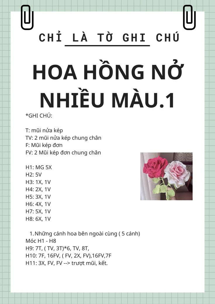 Hướng dẫn móc hoa hồng, Hoa hồng nở nhiều màu, hoa tulip cánh, Hoa hướng dương, chậu hoa tulip.