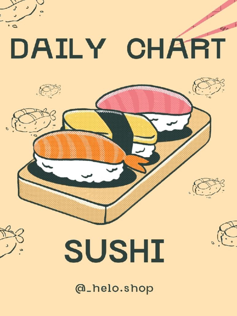 hướng dẫn móc len sushi