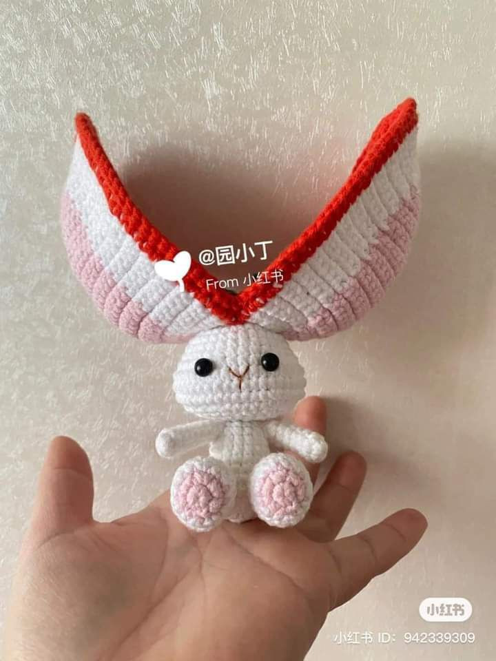 Hướng dẫn móc strawberry rabbit