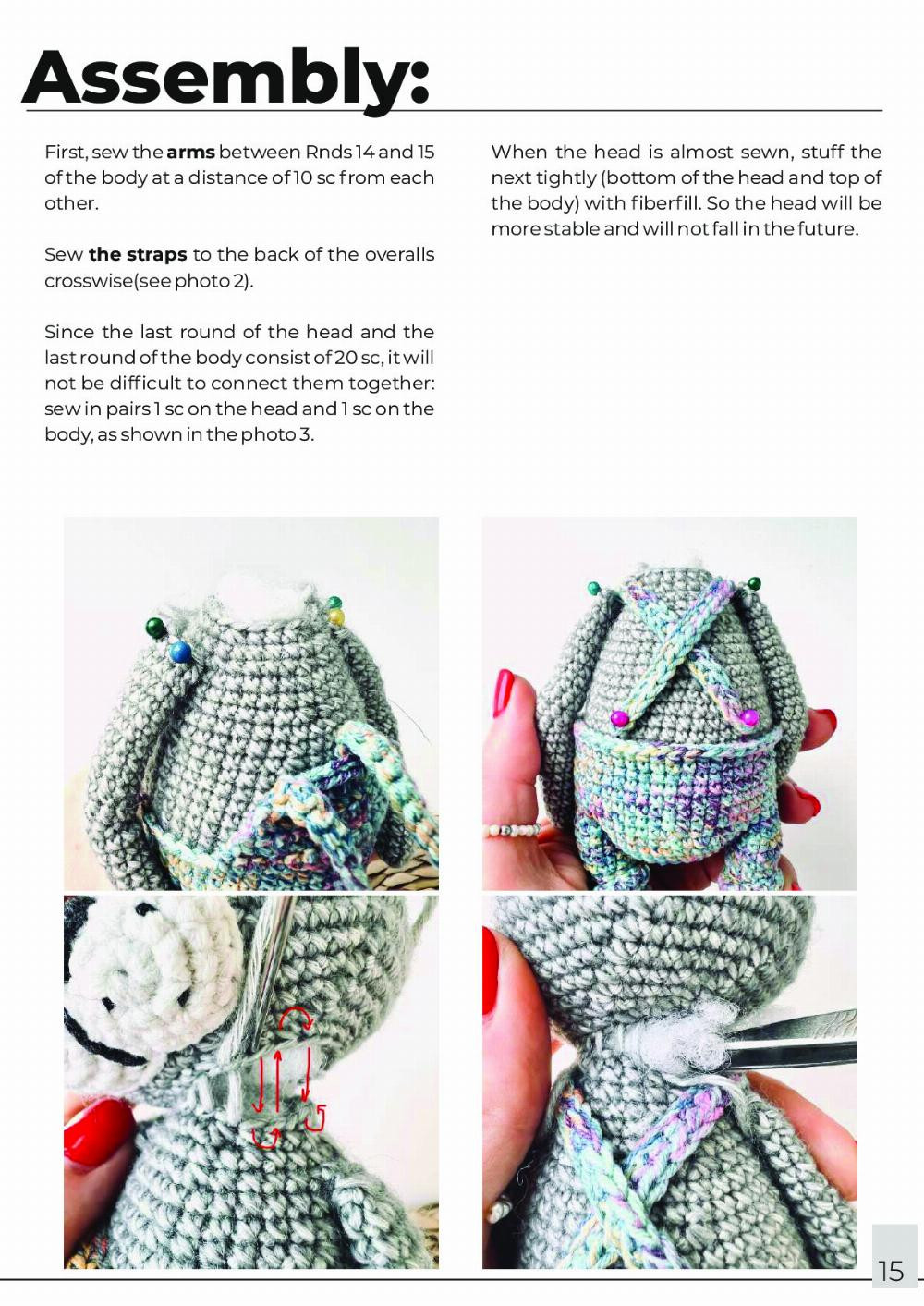 Ike the Bunny crochet pattern