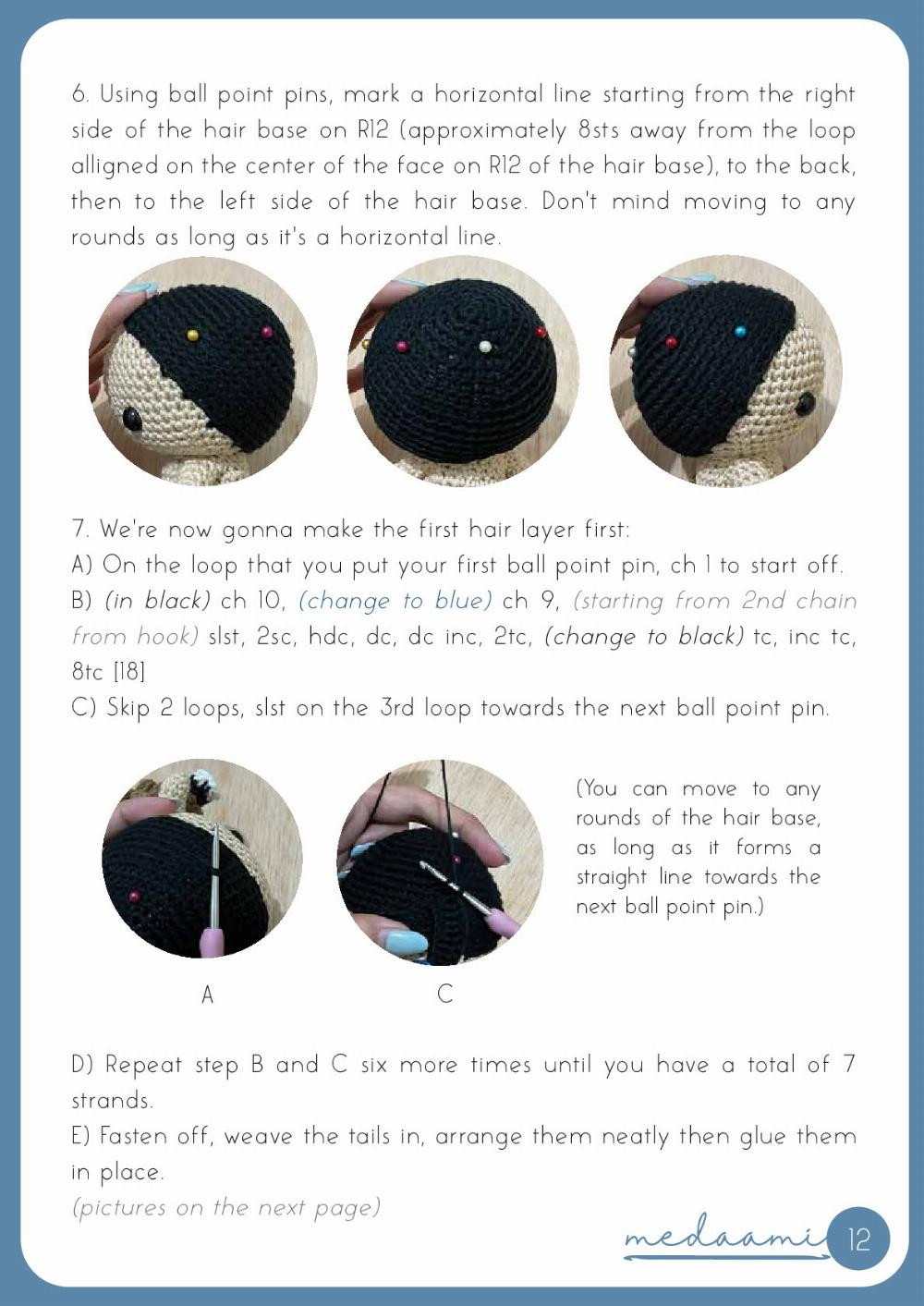 inosuke inspired crochet pattern