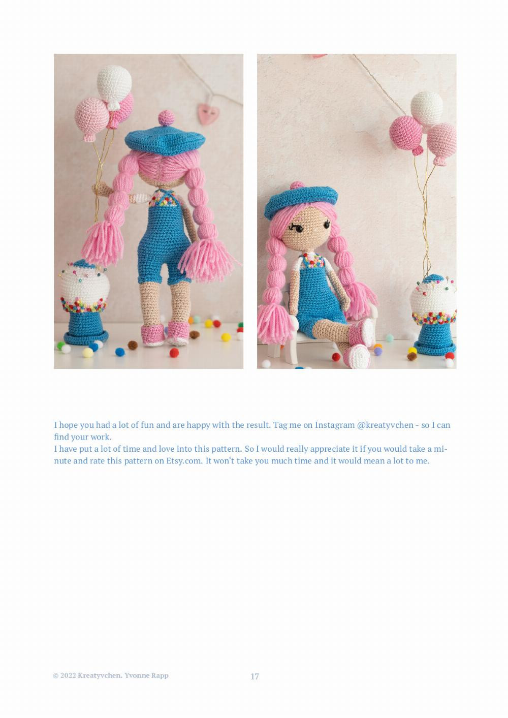 Jucy Bubble Gum crochet pattern