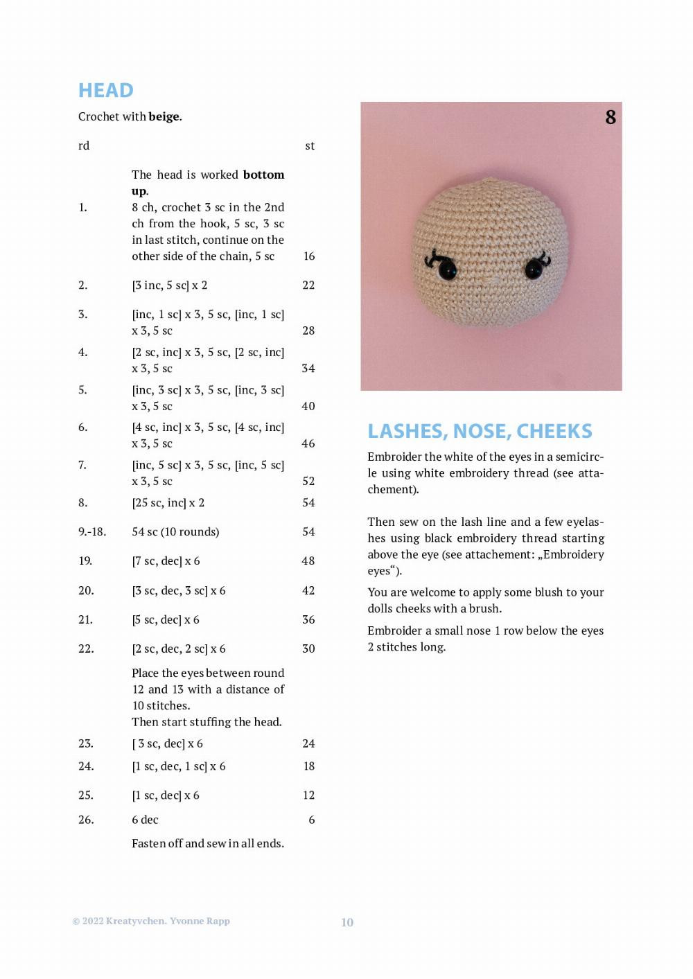 Jucy Bubble Gum crochet pattern