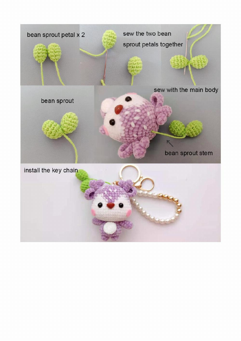 KaiaCrochet Bud Family – Deer Crochet Pattern