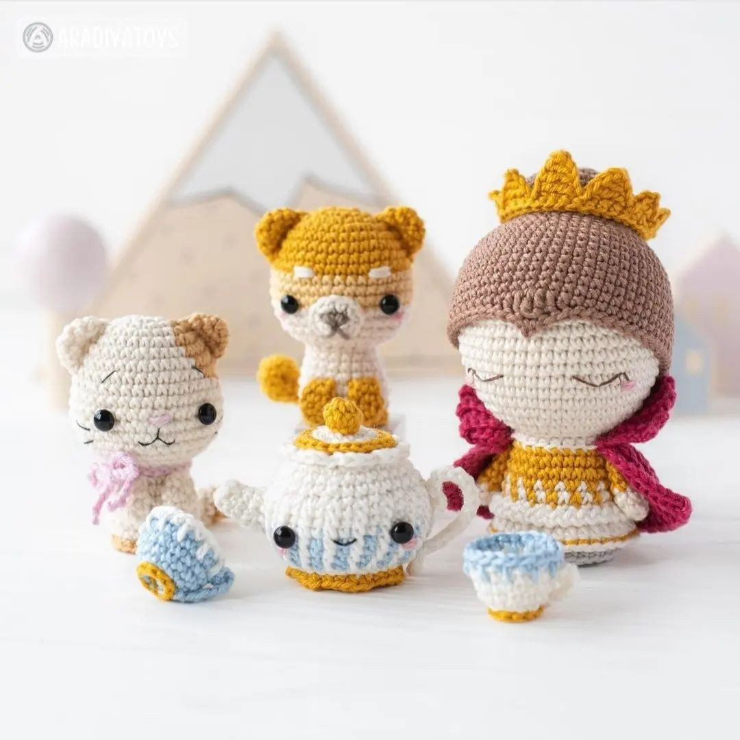 kawaii teapot crochet pattern