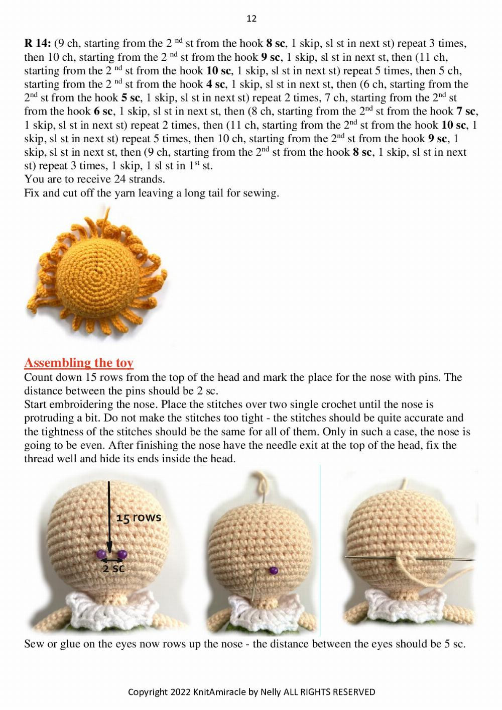 Knit a Miracle by Nelly presents Monica, the Christmas Tree