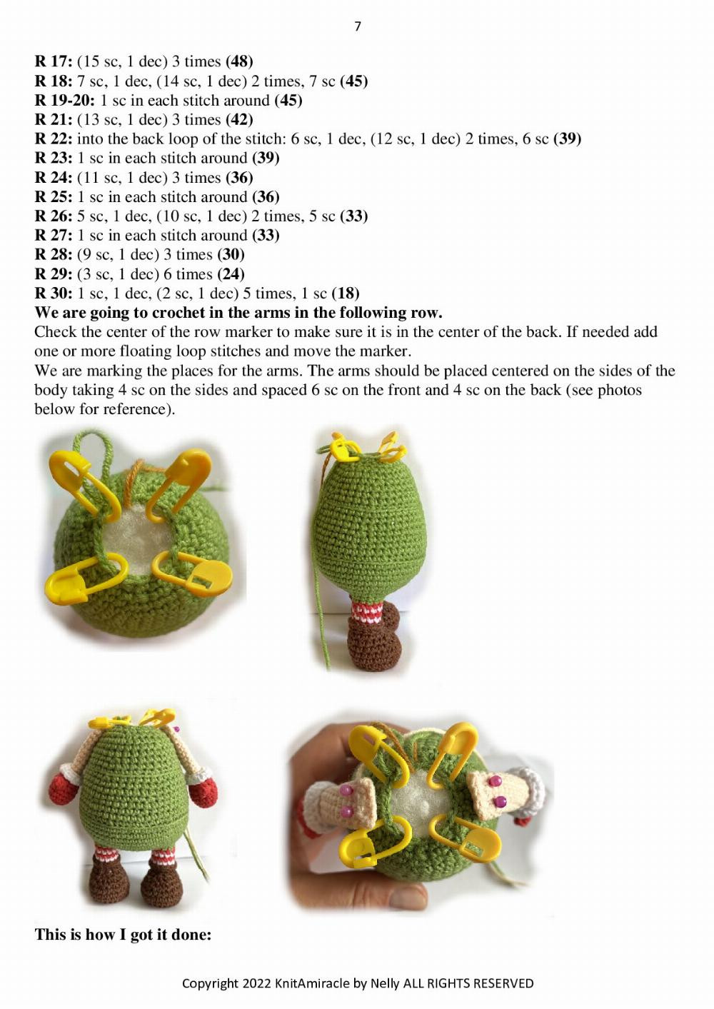 Knit a Miracle by Nelly presents Monica, the Christmas Tree