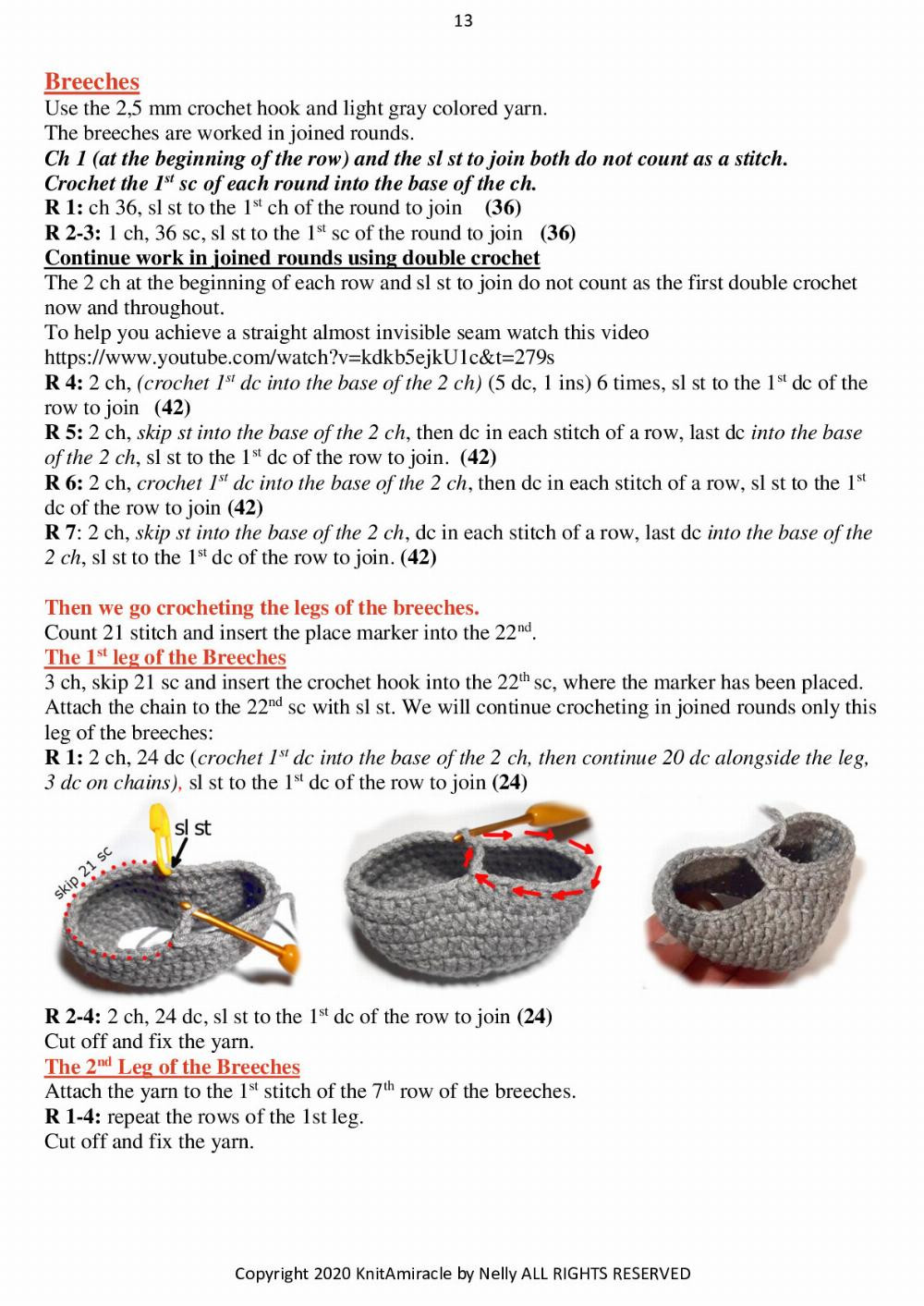 Knit a Miracle by Nelly presents Mr. & Mrs. Santa and Their Family Christmas Tree