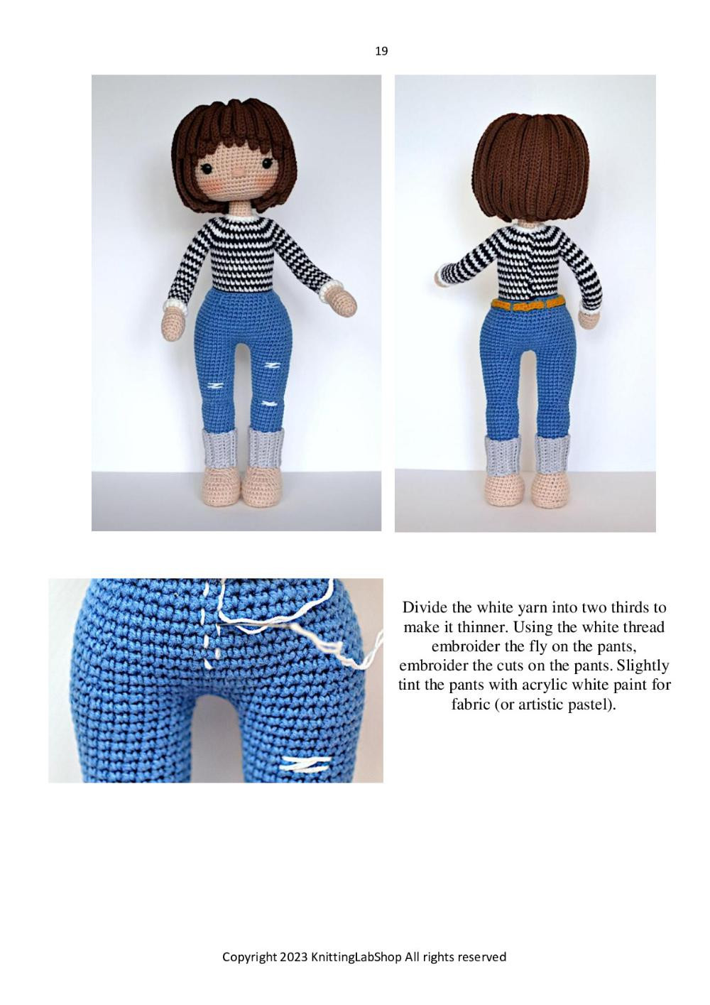 KNITTING LAB PRESENTS DOLL KIRA