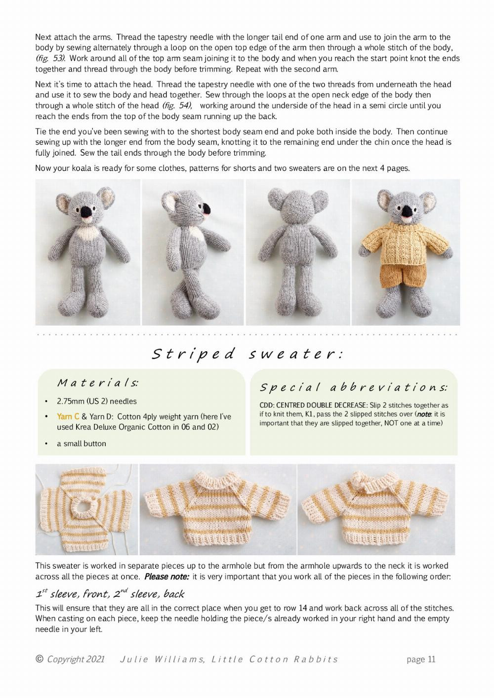 koala crochet pattern
