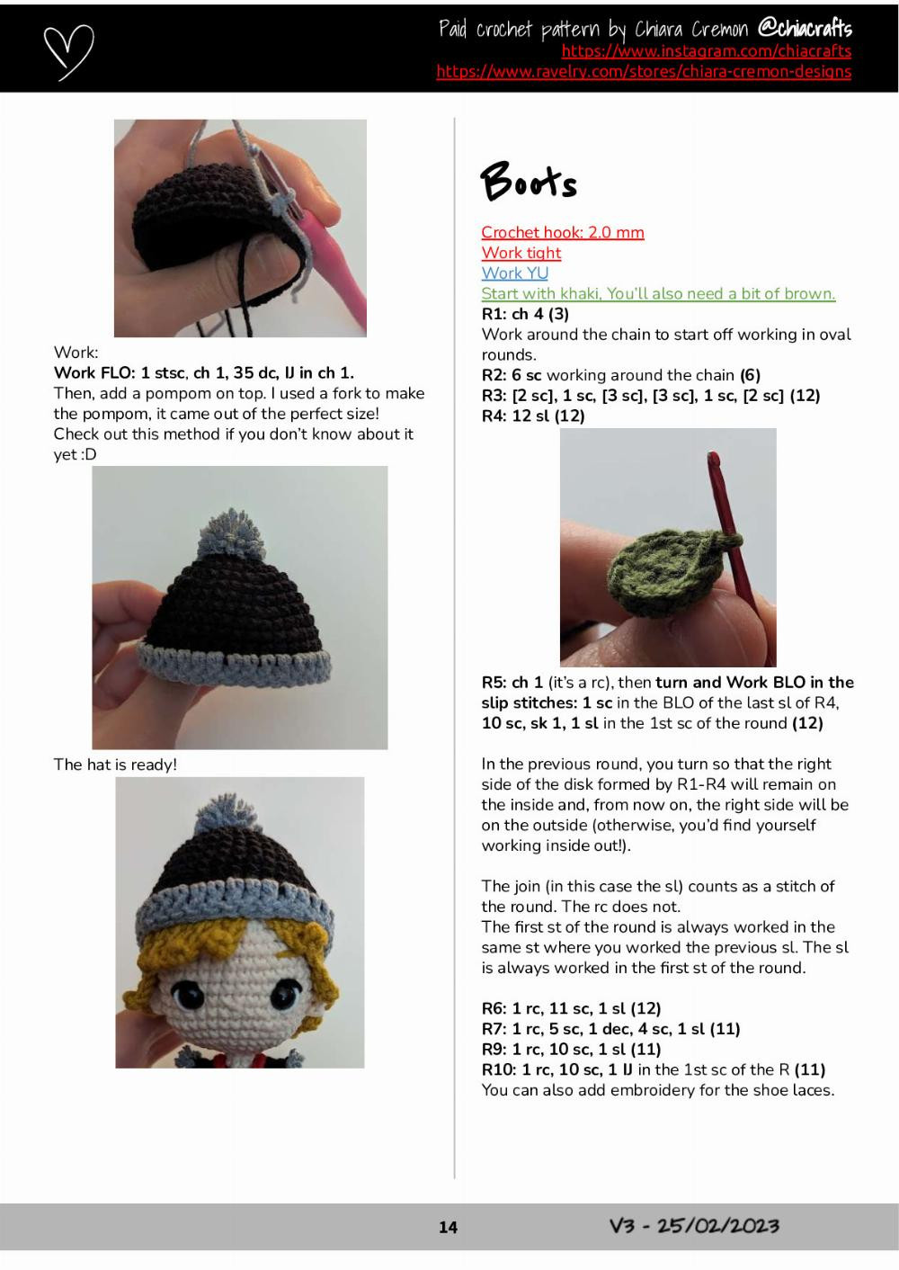 Kristoff Crochet Pattern