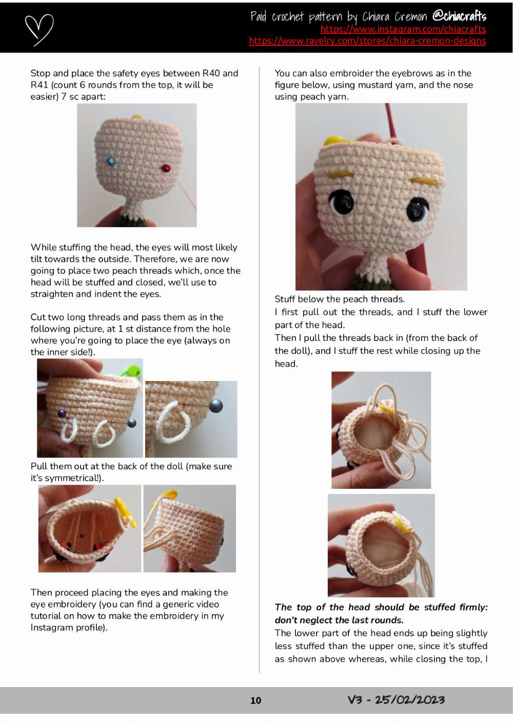 Kristoff Crochet Pattern