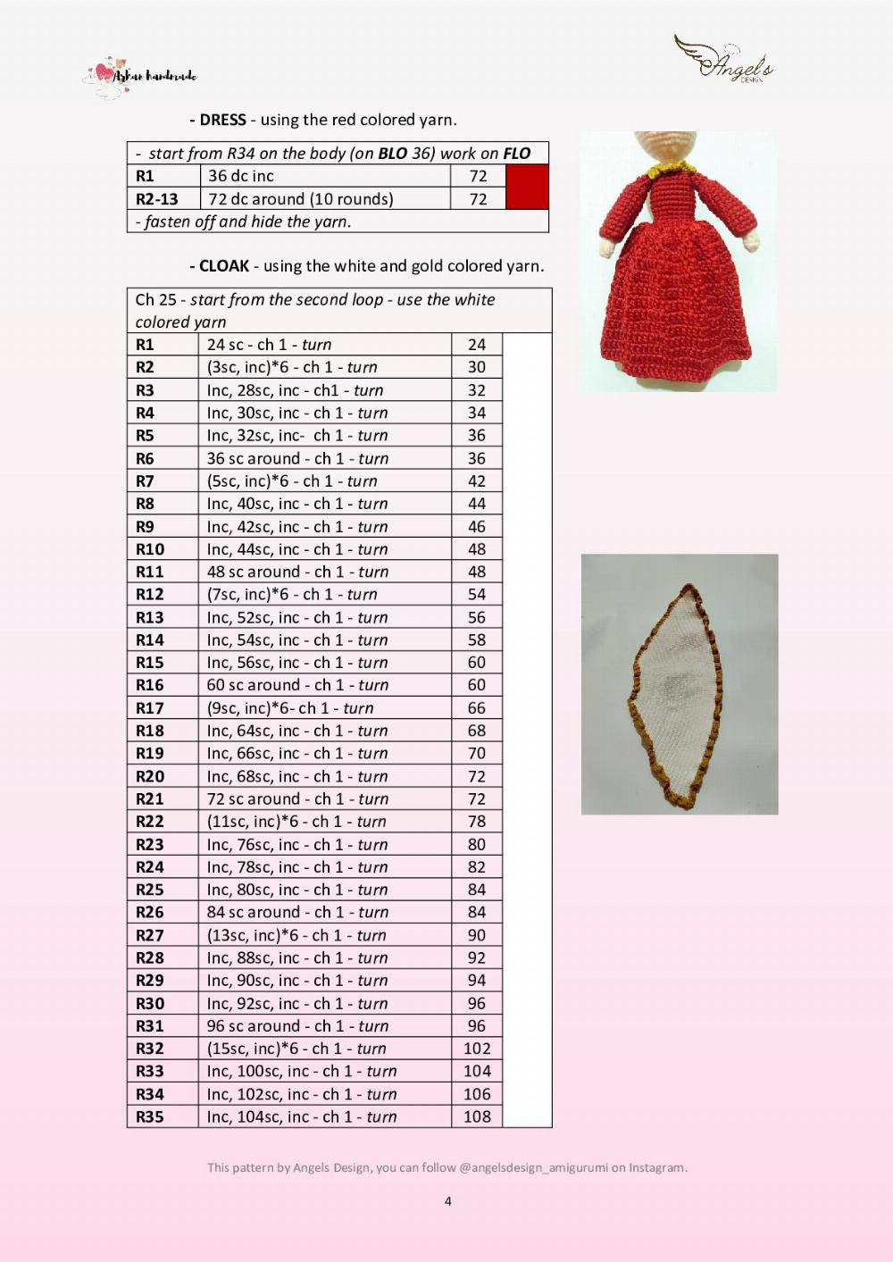 “ LADY OF NAZARETH “ CROCHET PATTERN