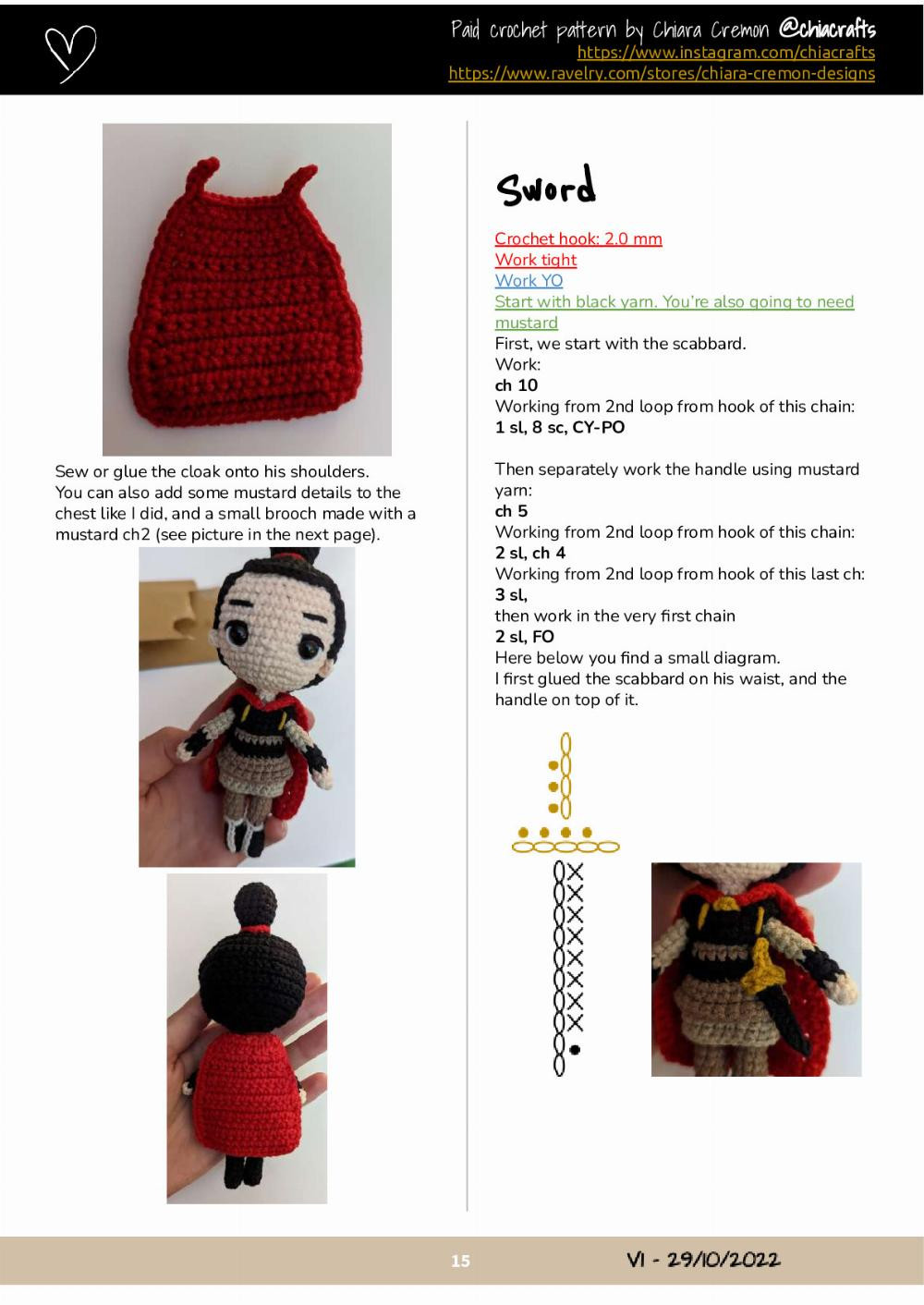 Lì Shang Crochet Pattern